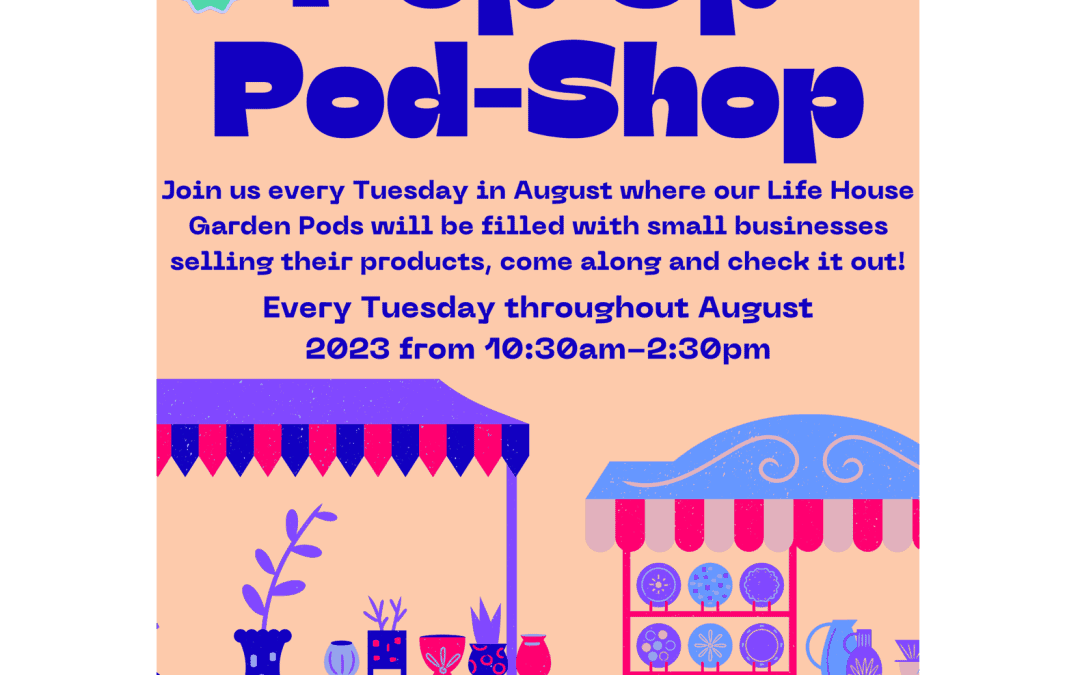 Pop Up Pod-Shop!